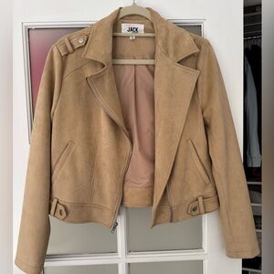 JACK by BB Dakota Tan Suede Jacket